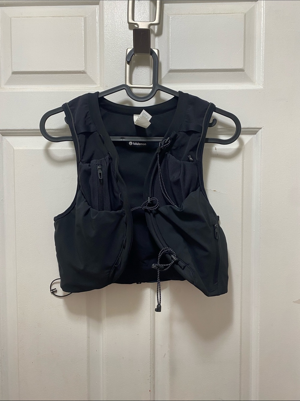 lululemon athletica Black Perforated Training Vest